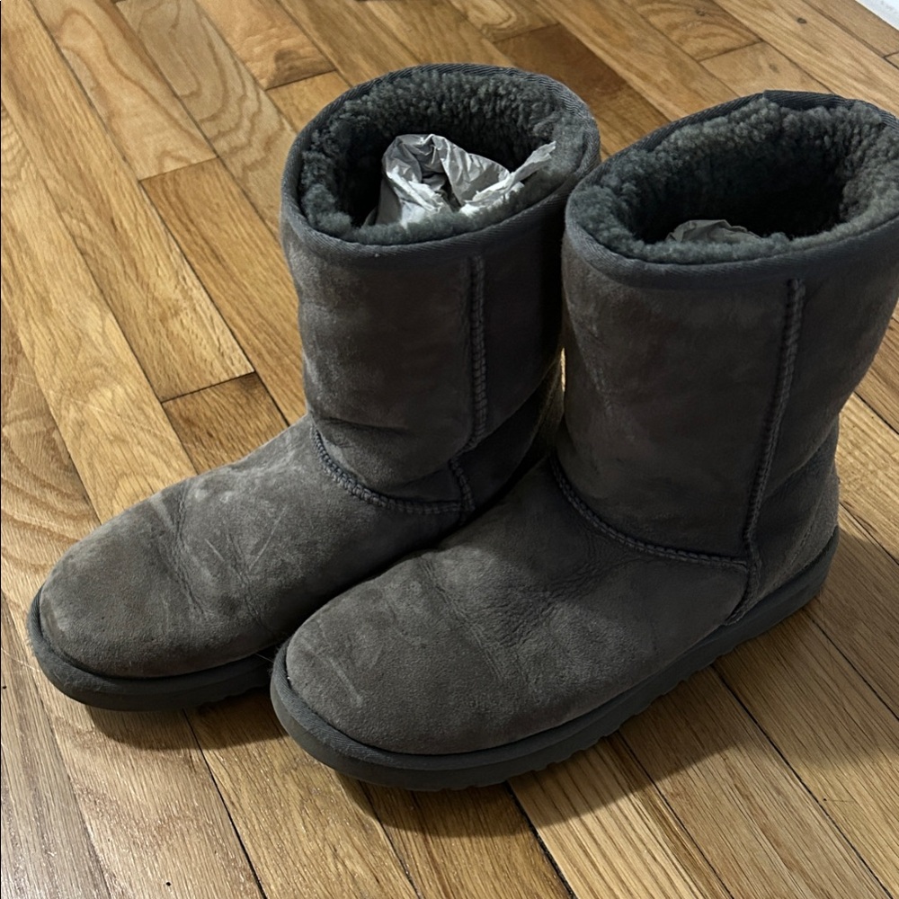 UGG Charcoal Sheepskin Boots